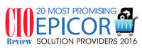 20 Most Promising Epicor Solution Providers - 2016
